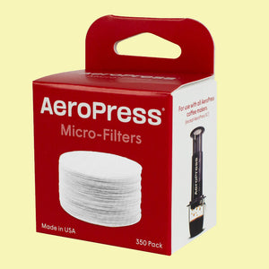 AeroPress Paper Micro-Filters 350 Sheets Standard - White