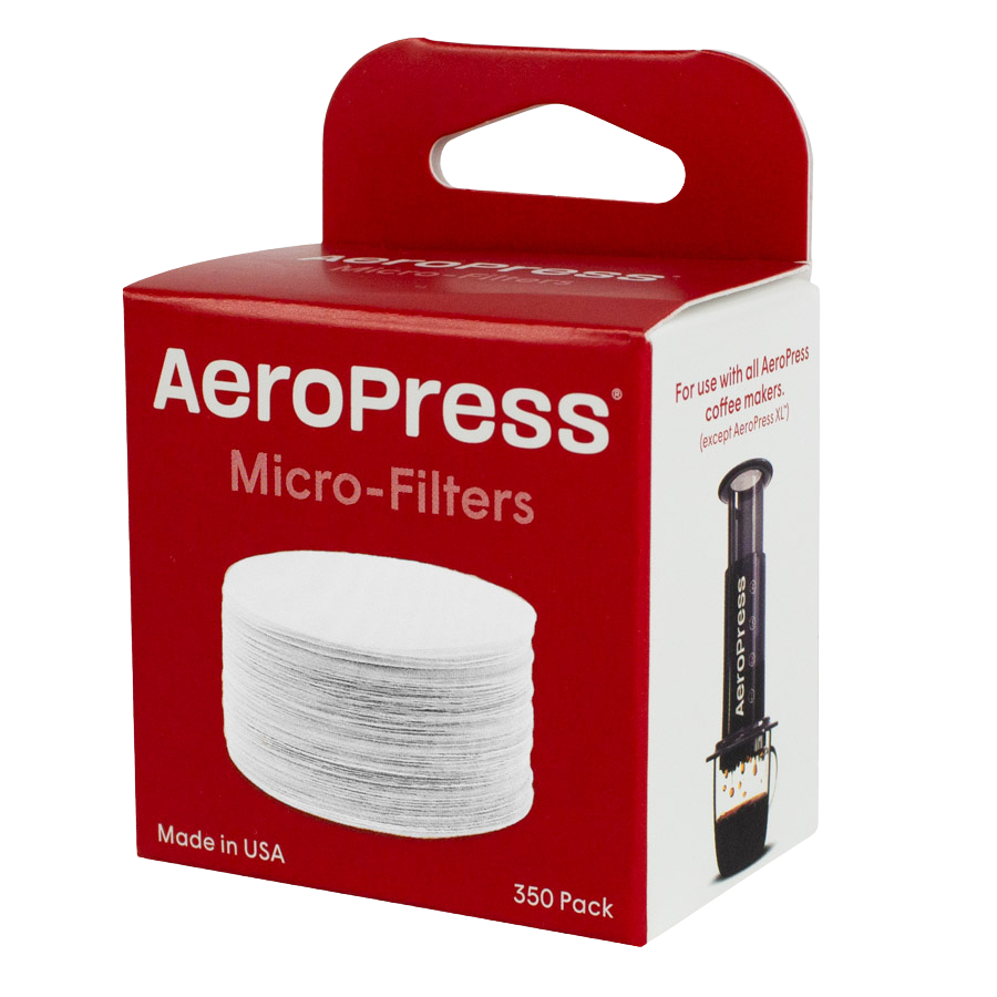 AeroPress Paper Micro-Filters 350 Sheets Standard - White