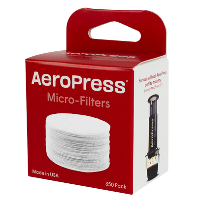 AeroPress Paper Micro-Filters 350 Sheets Standard - White