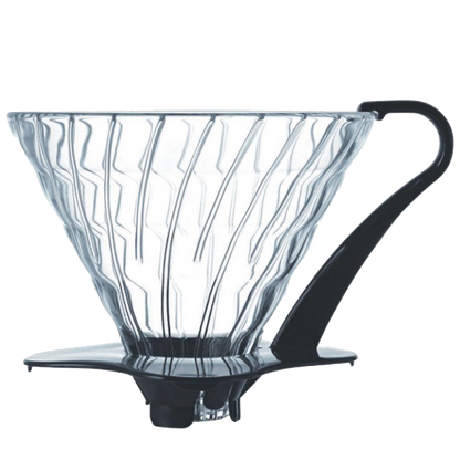 Hario Glass Coffee Dripper V60 02 - Black